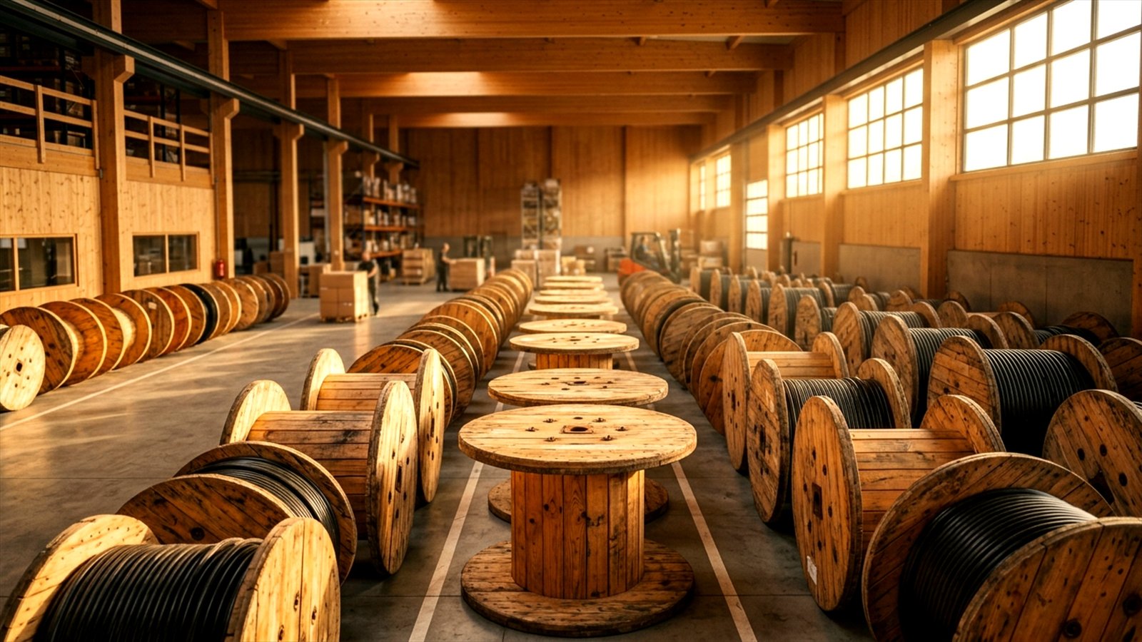 Plywood Spools & Cable Drums