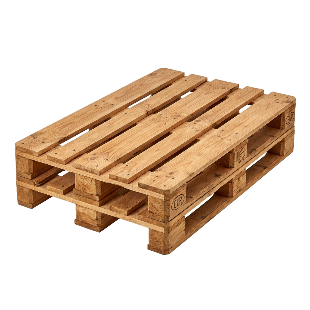 Heavy-Duty Wooden Pallet